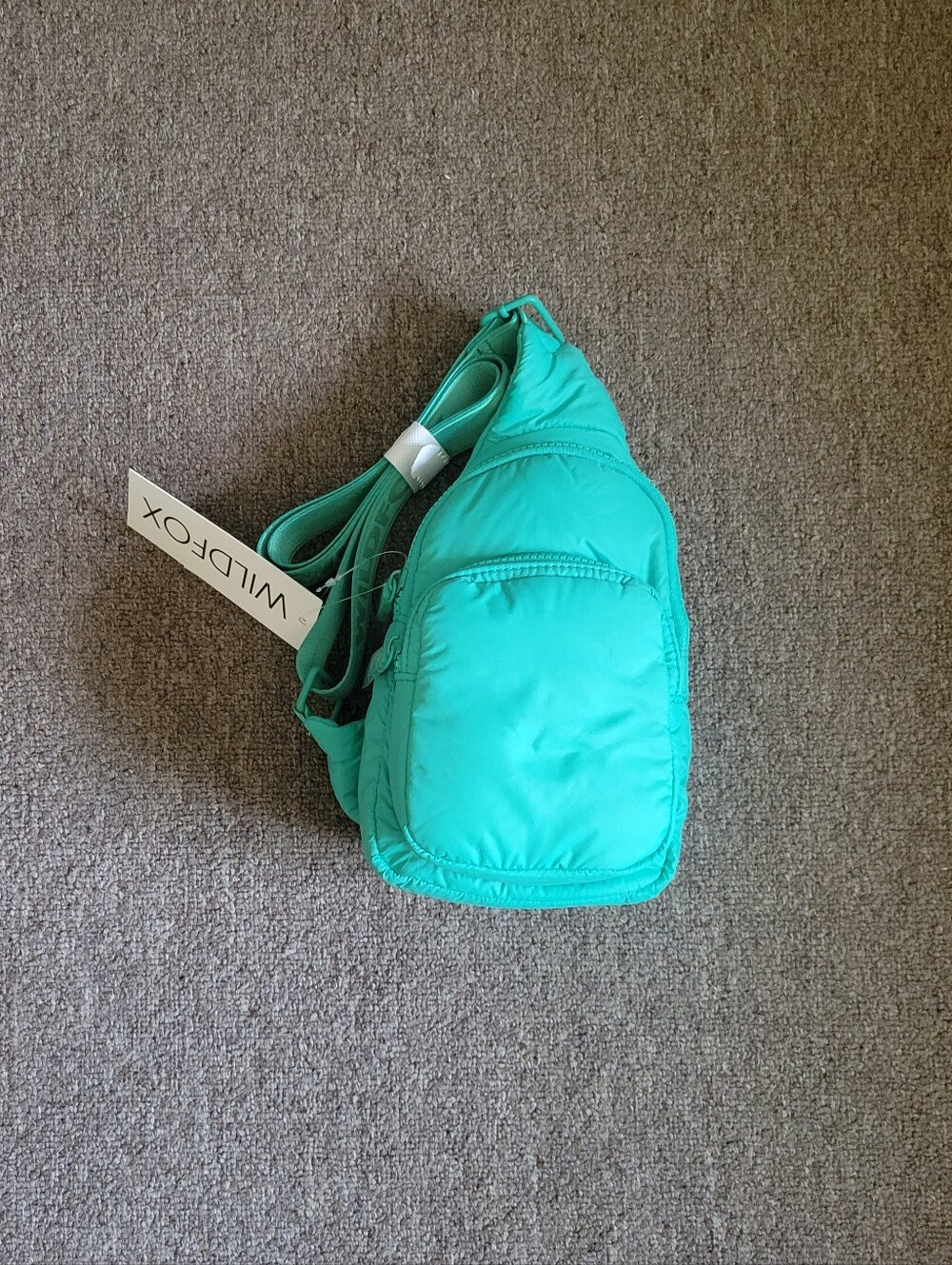 Wildfox NWT Aquamarine/Teal  Sling Shoulder Crossbody BagThe Wildfox